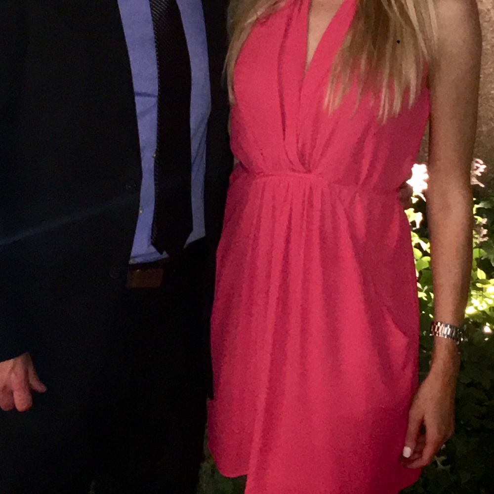 Collective Concepts coral pink dress size XS